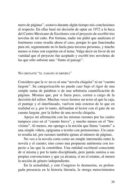 Luis Arturo Ramos, âNotas largas para novelas cortasâ