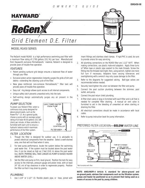 for Quick Easy and SMA for sale online Rgx45g Hayward ReGenX Filter Head Replacement O-ring 
