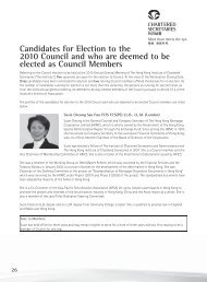 Biographies of candidates for election to the 2010 Council and who ...