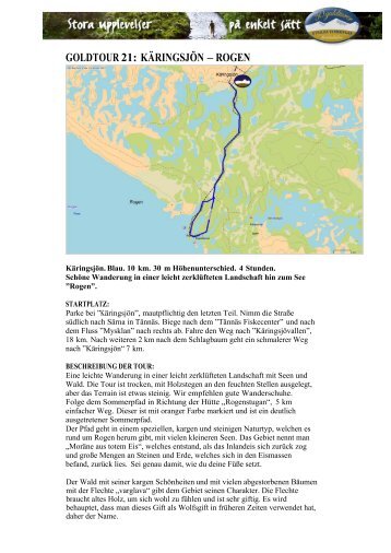 GOLDTOUR 21: KÄRINGSJÖN – ROGEN