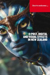 Post, Digital Visual Effects In New Zealand