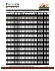 Kinze Planter Rate Chart
