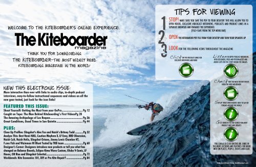 December 2009 - The Kiteboarder Magazine