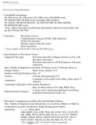 Software Download 701992 Xviewer Overview of ... - Yokogawa