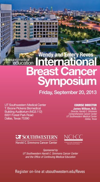 International BreastCancer Symposium - UT Southwestern