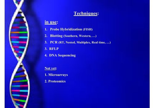 Molecular Diagnostics In Jordan - Jeans4genes.org