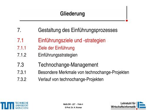 technochange - Lehrstuhl fÃ¼r Wirtschaftsinformatik