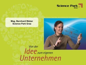 Science Park Graz - Mag. Bernhard Weber - Regionalmanagement ...