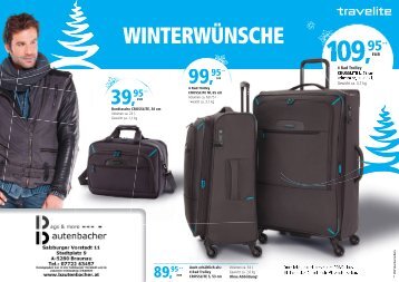 Travelite-Portobello-Maestro Winterwünsche Bautenbacher