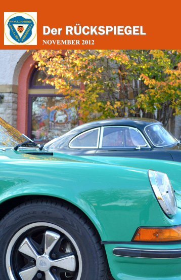 Der RÃCKSPIEGEL - Maumee Valley - Porsche Club of America