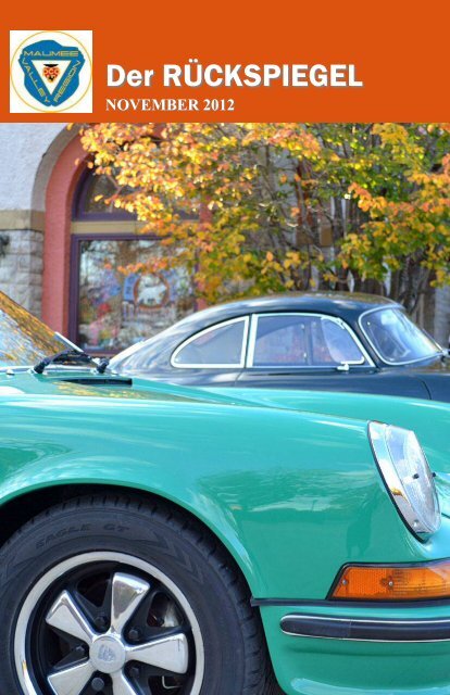 Der RÃCKSPIEGEL - Maumee Valley - Porsche Club of America