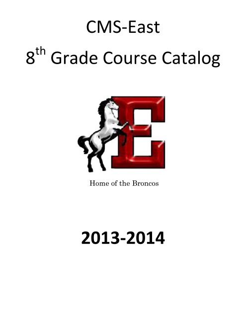 8th Grade Course Catalog - Coppell Independent School District