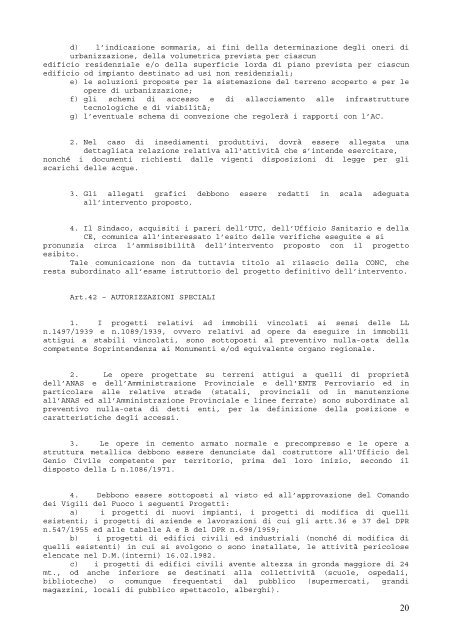 PUC_Regolamenti Edilizi.pdf - Comune di Gergei