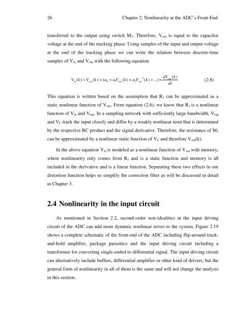 digital compensation of dynamic acquisition errors at the front-end of ...