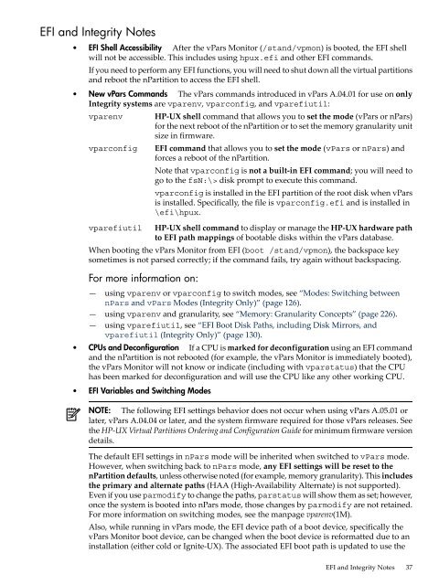 HP-UX Virtual Partitions Administrator Guide - Hewlett Packard