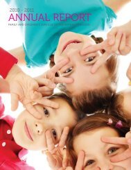 annual report - Family and Children's Services of the Waterloo Region