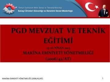 Makina Emniyeti YÃ¶netmeliÄi 2006-42-AT