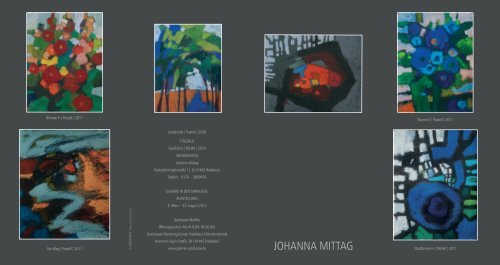 JOHANNA MITTAG - Galerie in der Sparkasse
