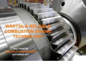 Engine testing - WÃƒÂ¤rtsilÃƒÂ¤