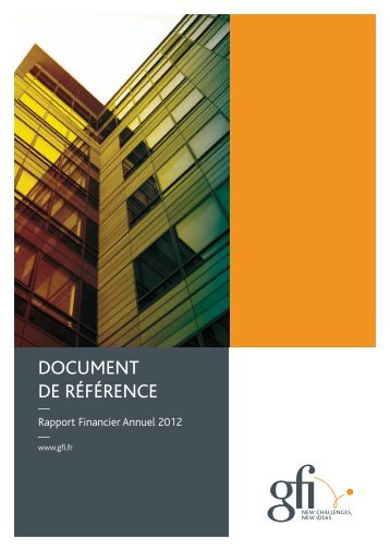 Document de RÃ©fÃ©rence 2012.pdf - GFI Informatique