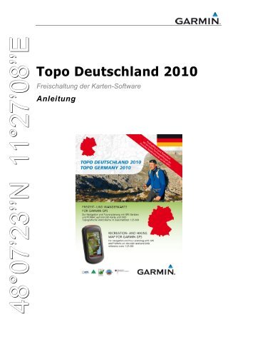 Kann ich die Topo Deutschland 2010 bei einem Computerwechsel ...
