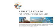 Mercator Kolleg fÃ¼r internationale Aufgaben - Stiftung Mercator ...