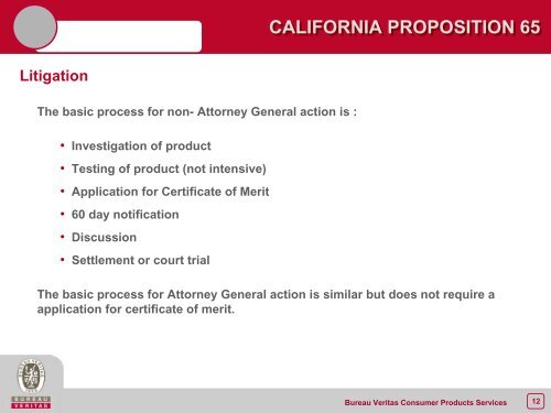 What is California Proposition 65