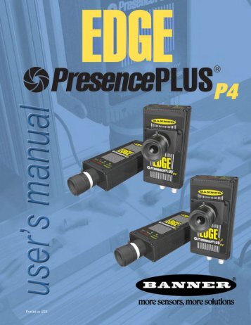 PresencePLUS P4 EDGE/EDGE 1.3 User's Manual - Search