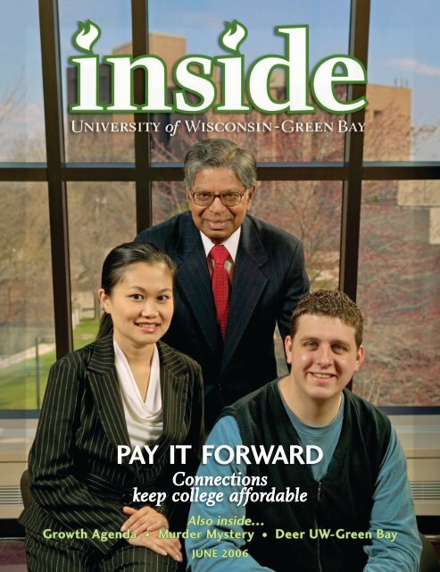 PAY IT FORWARD - University of Wisconsin - Green Bay