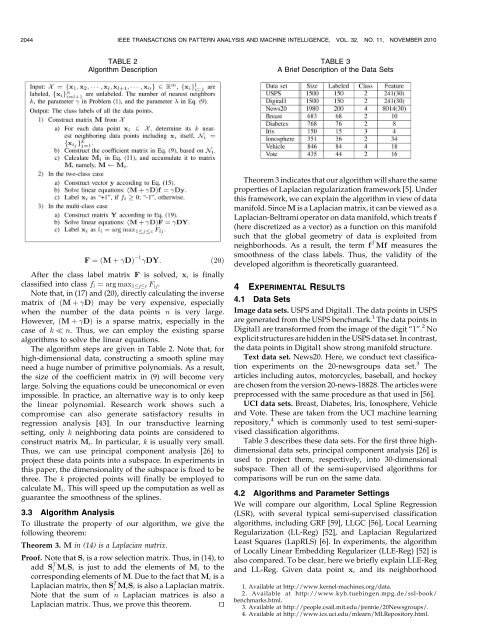 Semi-Supervised Classification via Local Spline Regression