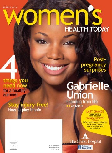 Gabrielle Union - The Christ Hospital