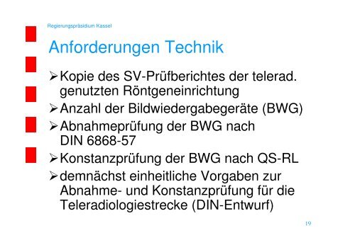 Teleradiologie nach RÃ¶V - Anforderungen an Personal und Technik