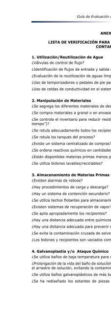 Guía de evaluación de riesgos ambientales - CDAM - Ministerio del ...