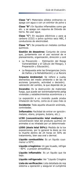 Guía de evaluación de riesgos ambientales - CDAM - Ministerio del ...