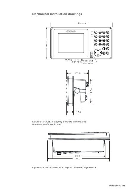 MX510/MX512 Operator & Installation Manual - Simrad Professional ...