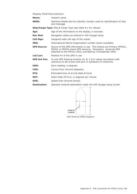 MX510/MX512 Operator & Installation Manual - Simrad Professional ...