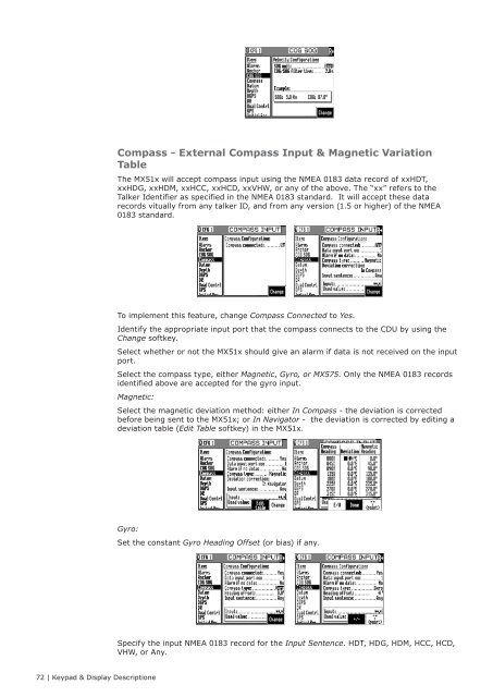 MX510/MX512 Operator & Installation Manual - Simrad Professional ...