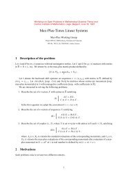 Max-Plus-Times Linear Systems