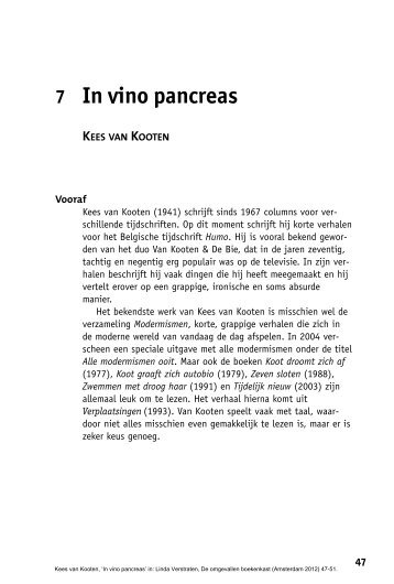 7 In vino pancreas - NT2.nl