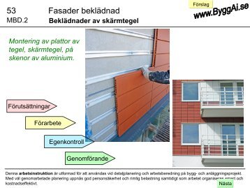 Fasadbeklädnad av skärmtegel - ByggAi.se
