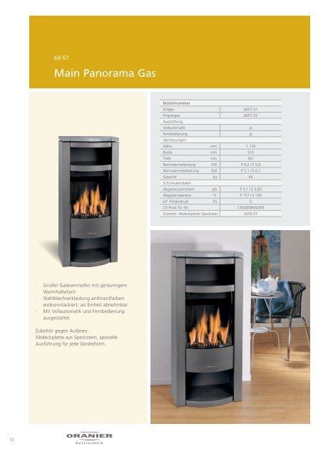 Gesamt Katalog Gasheizgeräte 2012 - Gas-Center M. Honegger AG