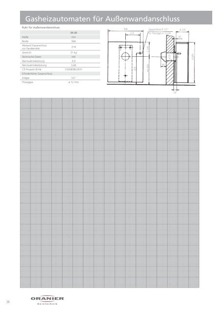 Gesamt Katalog Gasheizgeräte 2012 - Gas-Center M. Honegger AG