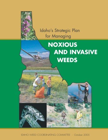 NOXIOUS AND INVASIVE WEEDS - Idaho Department of Agriculture
