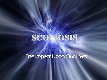 The Impact of Scoliosis - CLEAR Institute