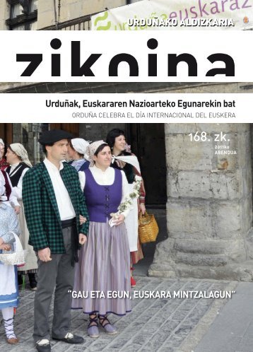 Zikoina 168. Diciembre 2011 - UrduÃ±ako Udala