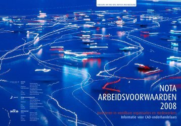nOta arbeidsvOOrWaarden 2008 - Vno Ncw