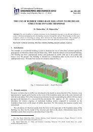 Extended Abstract - Engineering Mechanics