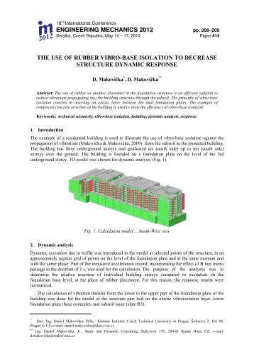 Extended Abstract - Engineering Mechanics