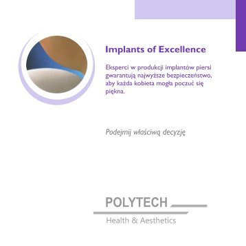 broszurze informacyjnej Implants of Excellence - Pofam Poznań