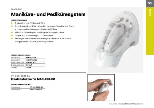 HoMedics Katalog 2012/2013 - Schimek Electronics